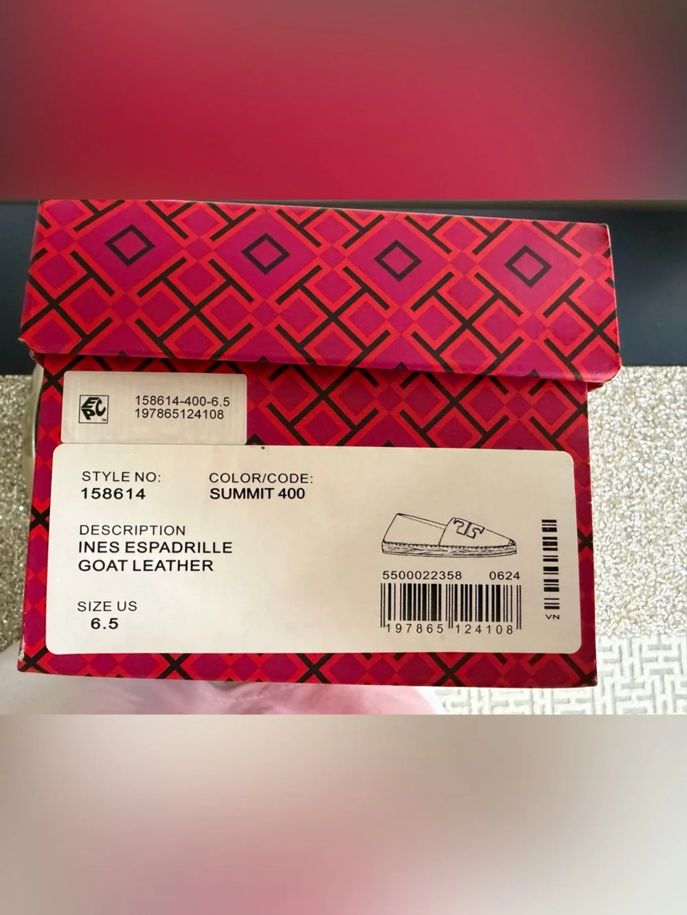 Tory Burch new box